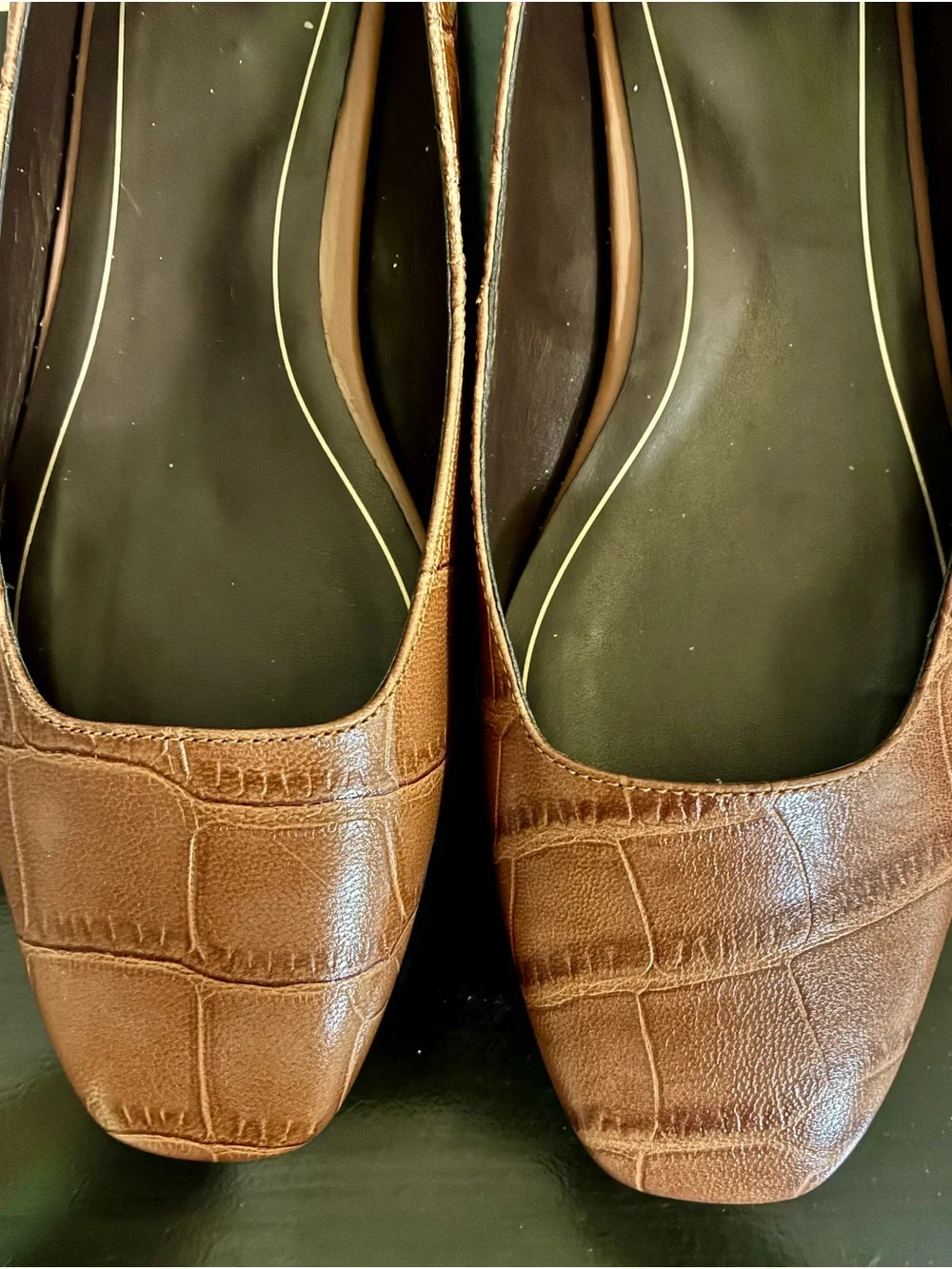 Naturalizer flats croc
